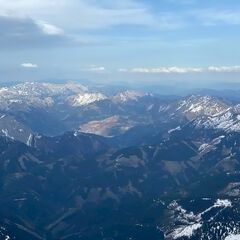 Flugwegposition um 15:25:59: Aufgenommen in der Nähe von Radmer, 8795, Österreich in 3044 Meter